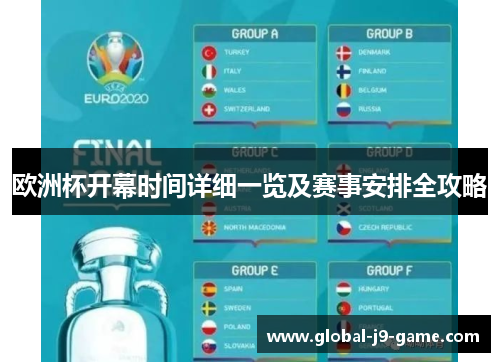 欧洲杯开幕时间详细一览及赛事安排全攻略 欧洲杯开幕时间详细一览及赛事安排全攻略